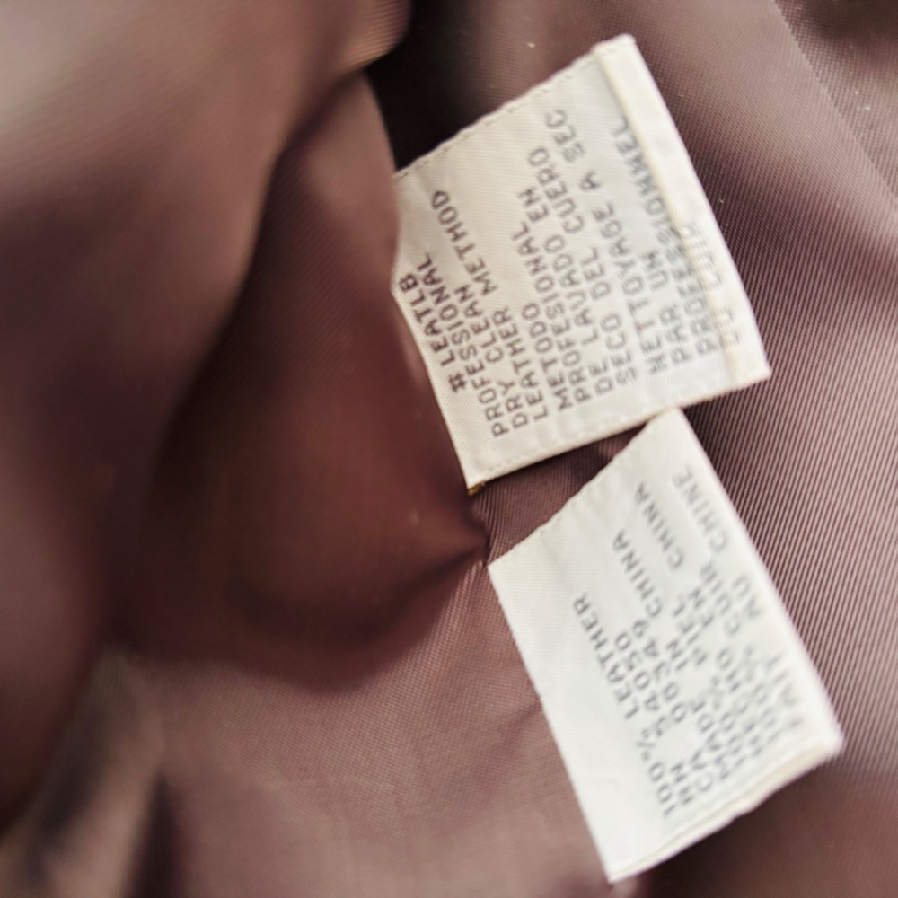 Nine West Moto Jacket Size 12. - Picture 5 of 13